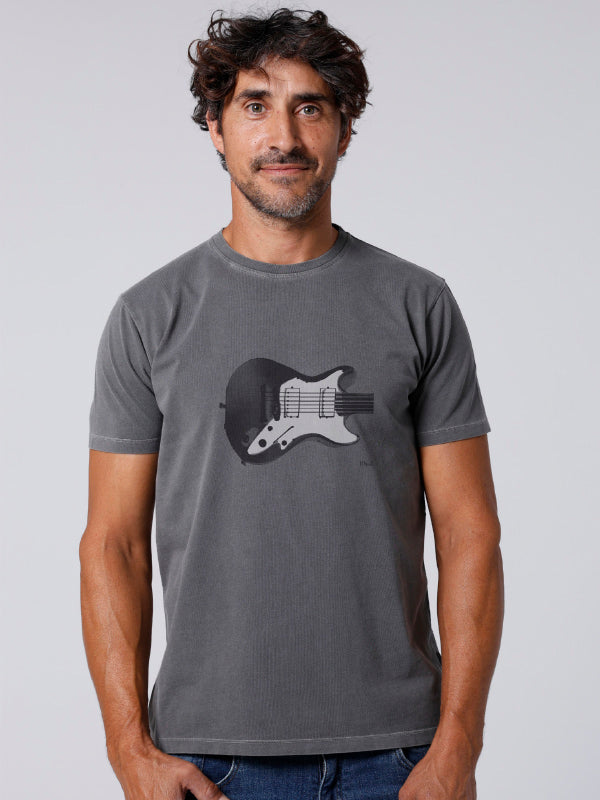 KING GUITAR M/C Gris Medio Pig.