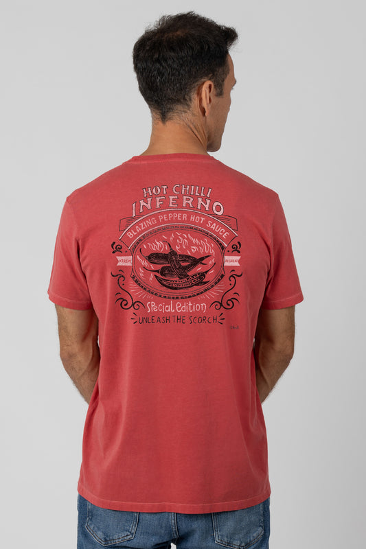 INFERNO M/C Rojo Pig.