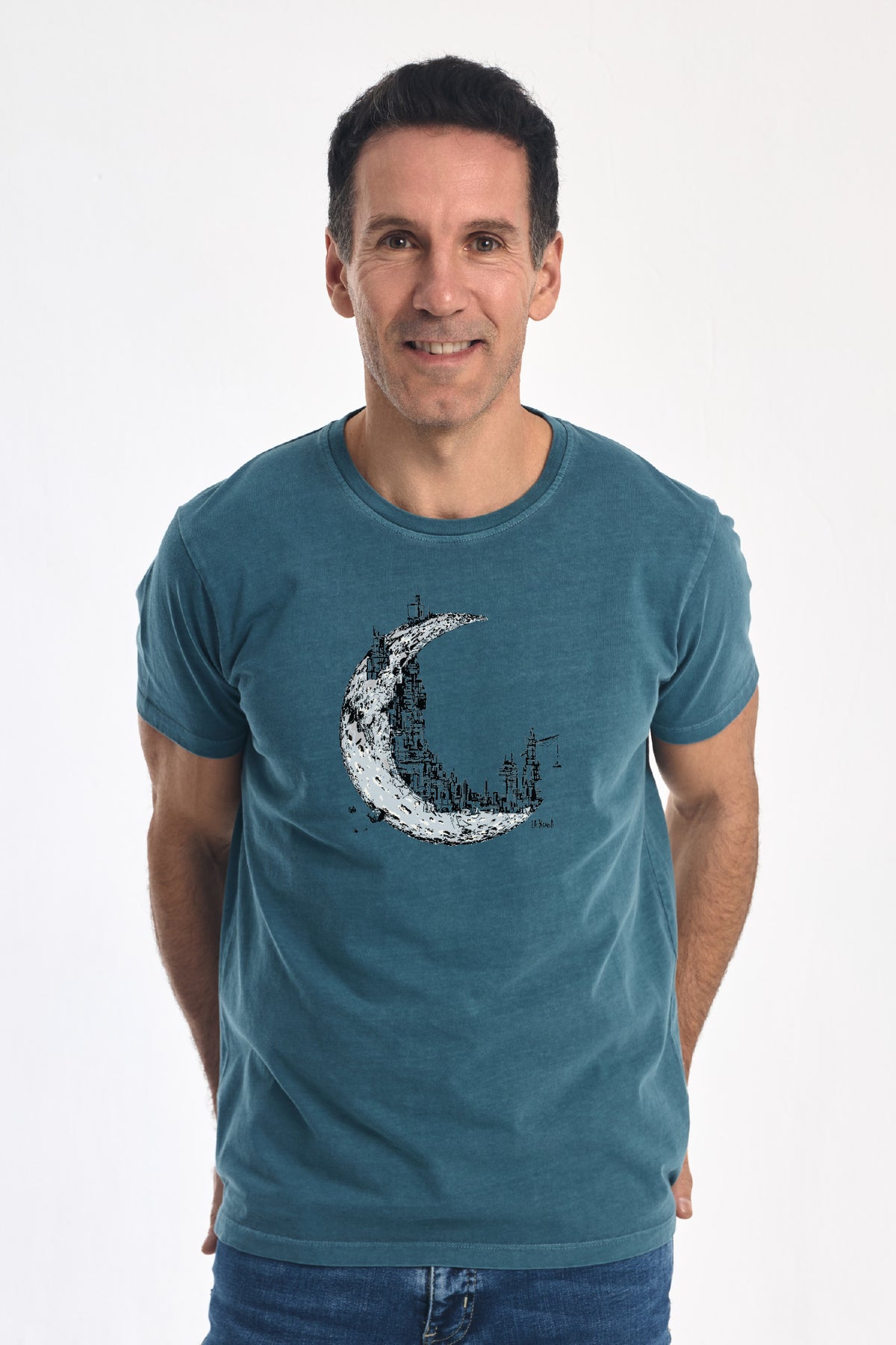 CITY MOON M/C Azul Egeo de La Nansa para hombre