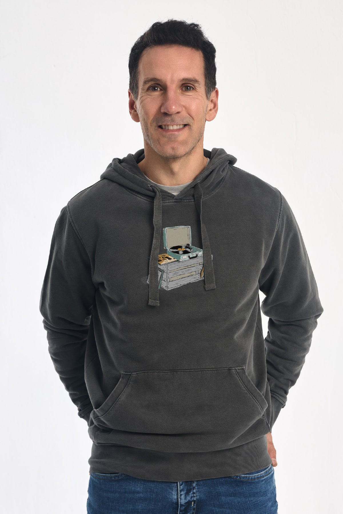 BOXDISC Jer. Capucha Gris Medio de La Nansa para hombre