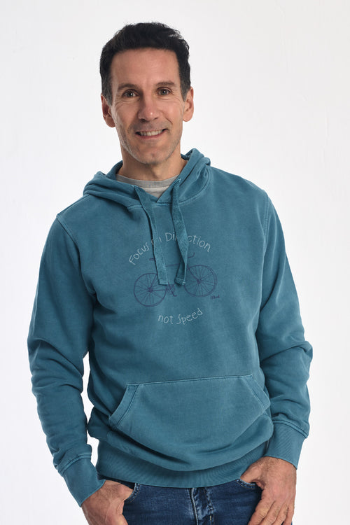 GOKA Jer. Capucha Azul Egeo de La Nansa para hombre