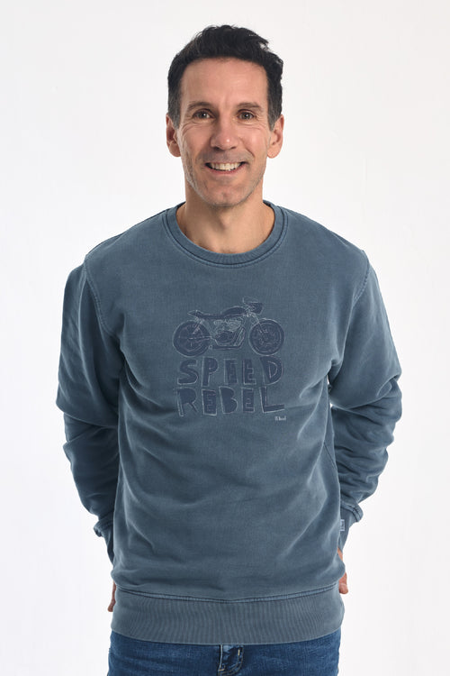 SLIM MOTOR Jer. C/Redondo Azul Noche de La Nansa para hombre