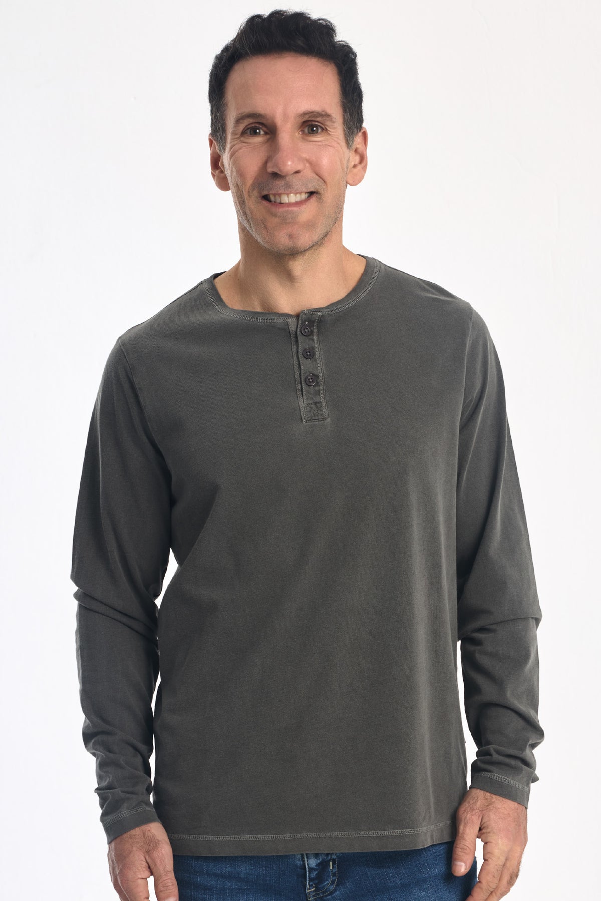 HENLLEY - Liso Cam. Henlley Gris Medio de La Nansa para hombre