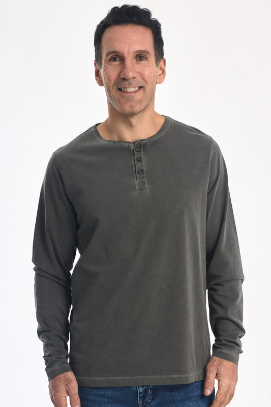 HENLLEY - Liso Cam. Henlley Gris Medio de La Nansa para hombre