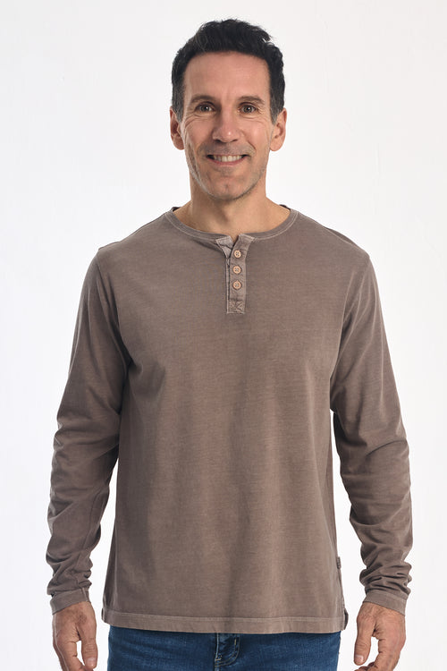 HENLLEY - Liso Cam. Henlley Cacao de La Nansa para hombre