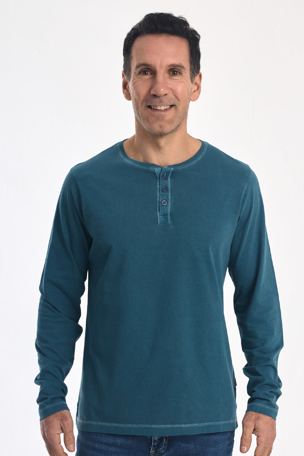 HENLLEY - Liso Cam. Henlley Azul Egeo de La Nansa para hombre
