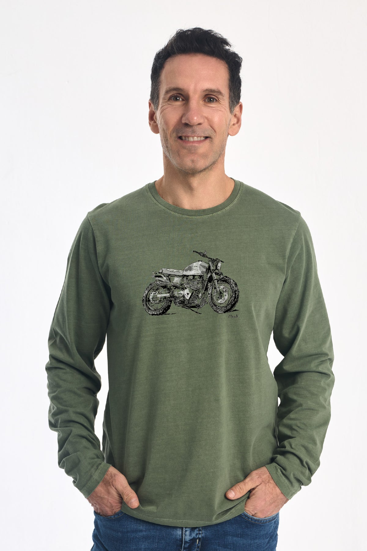 DREAM M/Larga Verde Fresno de La Nansa para hombre