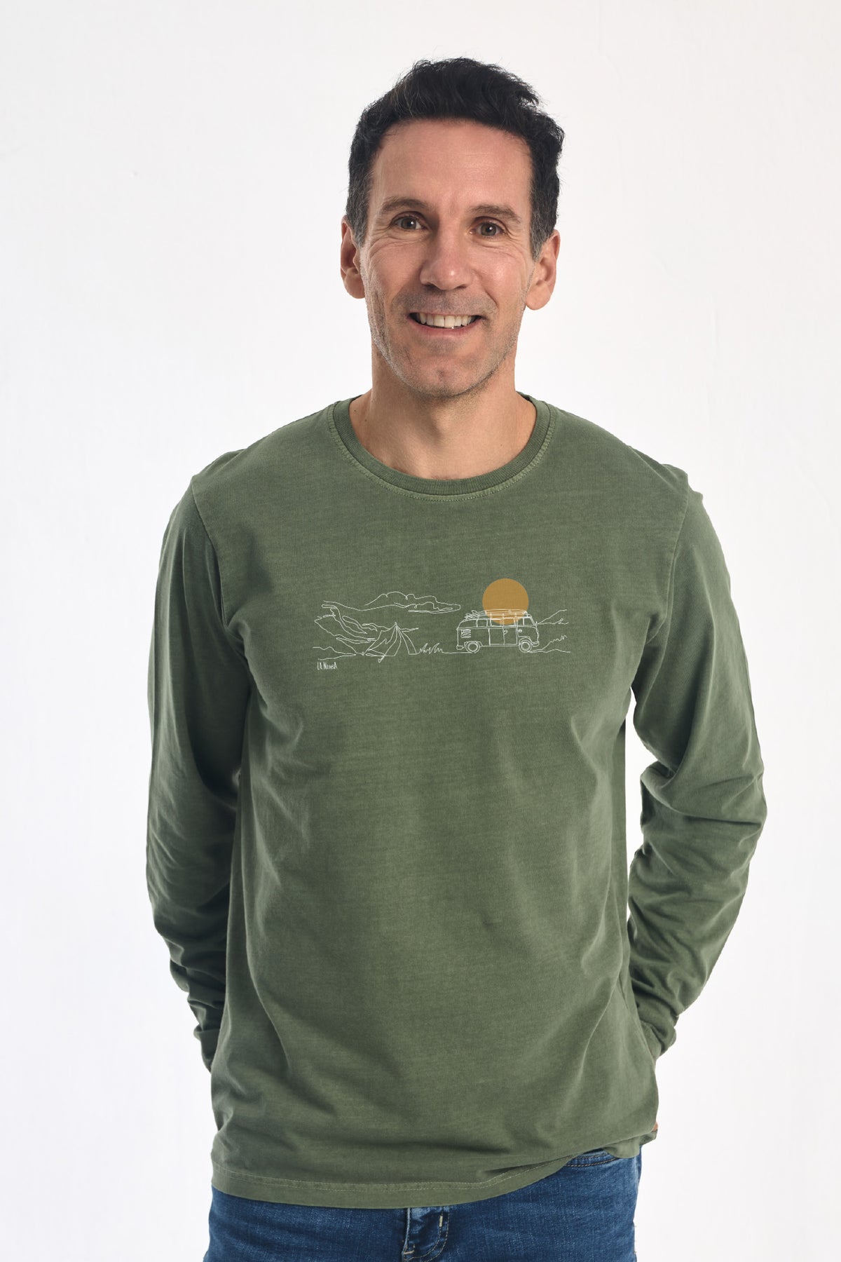 SADERNES M/Larga Verde Fresno de La Nansa para hombre
