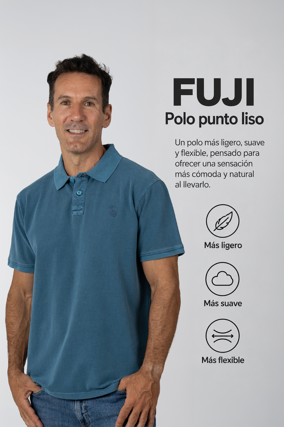 FUJI Pol M/CP/L Blau Egeu Pig.