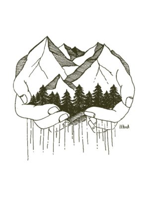 Camiseta MOUNTAIN HANDS