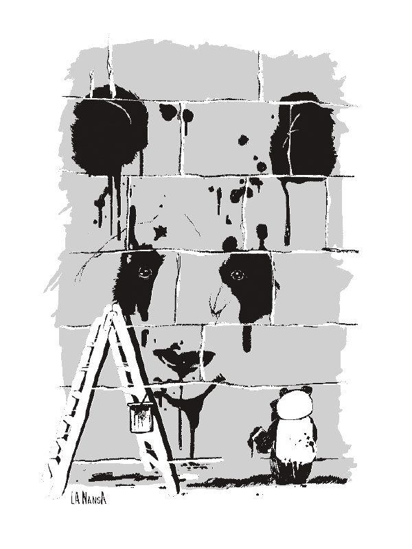 PANDA M/L Negro - Imagen 2