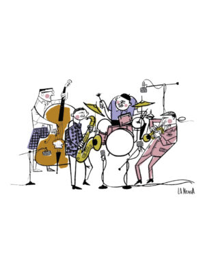 BLUES JAZZ M/C Cemento Pig.